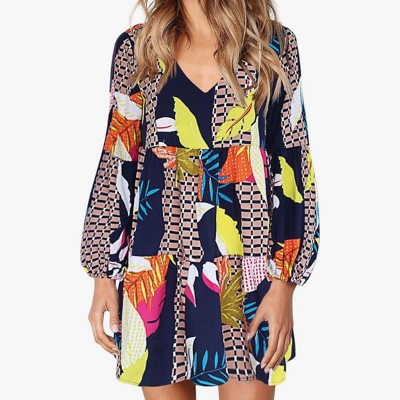 Dresses & Skirts - Colorful Patterned Dress